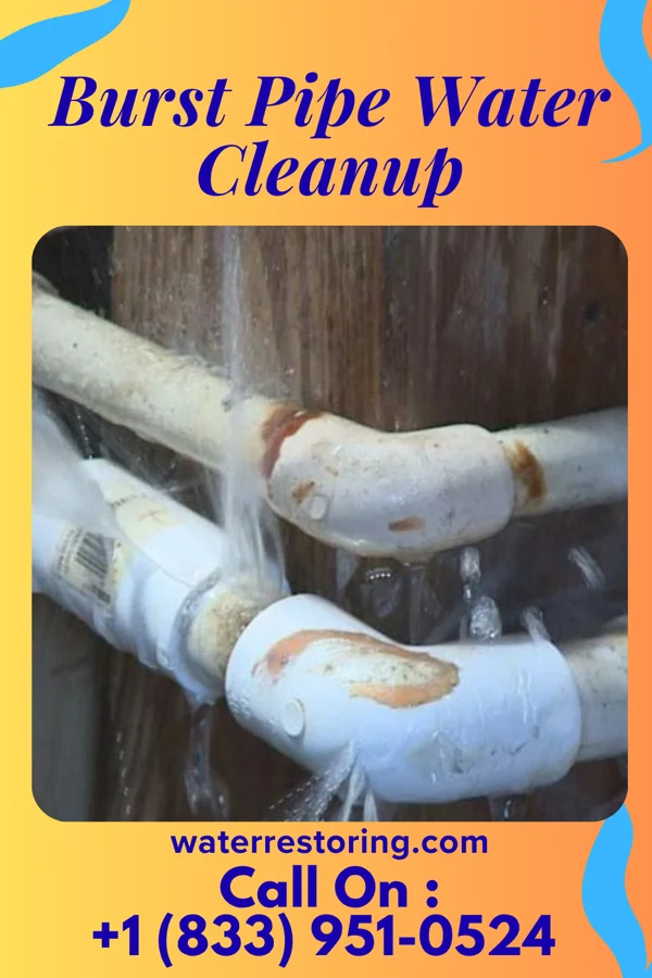 Burst Pipe Water Cleanup in South Coffeyville, OK